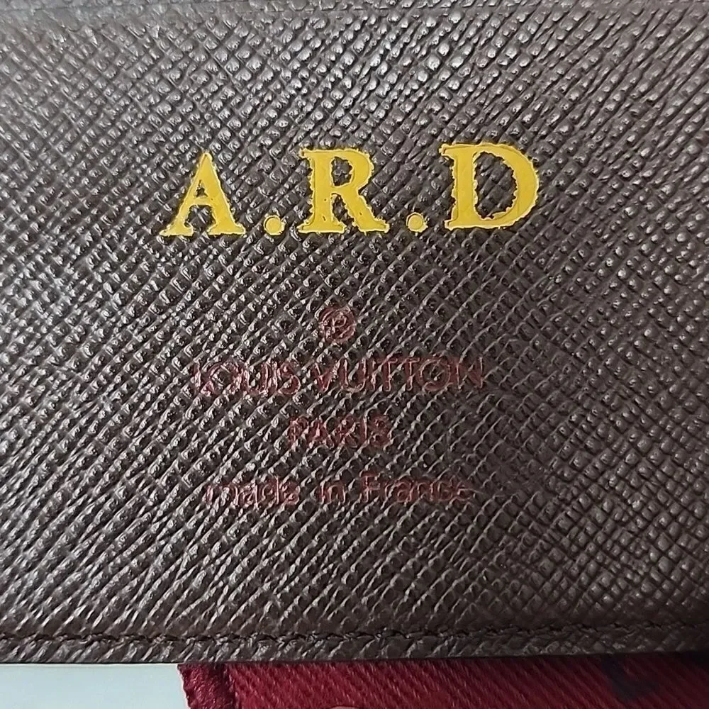 Authentic Louis Vuitton Damier Ebene Bi-fold Men's Wallet